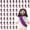 Purple, variant on 50 Pcs Mini Jesus Figures Easter Jesus Loves You Jesus Toys little Jesus Figures to Hide and Seek Sunday School Religious Party Favors Gift for Easter Egg Stuffers (Fresh Color)