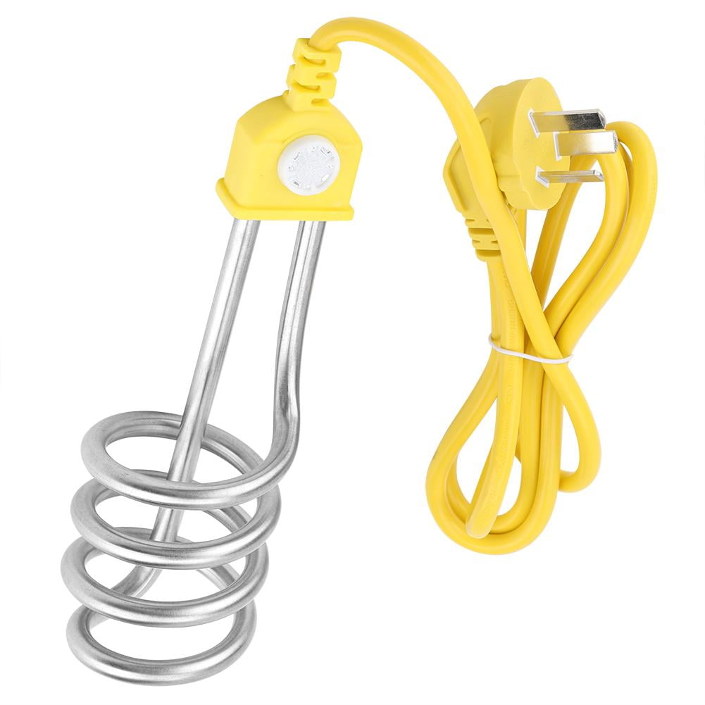 Mgaxyff Water Heater Portable Electric Immersion Boiler Heating Rod Travel  Use - Walmart.com