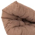 thumbnail image 4 of Square Moon Pillow Paquete De 4 Cojines Para Silla Con Relleno De Poliéster De Alta Resiliencia, Resistente A La Decoloración, Comedor Interior Y Exterior, 16 X 16 Pulgadas, Color Chocolate, 4 of 5
