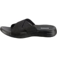 thumbnail image 3 of Sandalia Slide Skechers On-the-Go 600 Glistening para mujer, color negro, 3 of 7