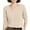 128#Beige, variant on Women's Soft V Neck Long Sleeve Sweater Fall Casual Regular Fit, Basic Knit Pullover Top Ginger L