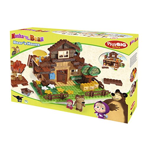 Masha and the Bear Building Blocks House Set