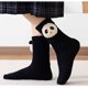 thumbnail image 4 of Calcetines de invierno para mujer, calcetines de tubo medio con forro polar para mayor calidez y protección contra el frío, calcetines de forro polar, calcetines de algodón para mujer, 4 of 5