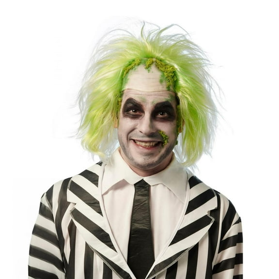 Men's Green Trickster Costume Wig