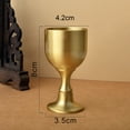 thumbnail image 6 of Mdesiwst Beverage Cup Creative Vintage Retro Compact Polishing Wine Goblet Photo Props, 6 of 8