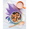 thumbnail image 3 of Purple Orange Leaves Kitchen Dish Towels for Drying Dishes Set of 2, Modern Summer Botanical Leaf Waffle Weave Microfiber Hand Tea Bathroom Towels Quick Dry & Absorbent Towel 12x12, 3 of 7