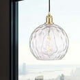 thumbnail image 5 of 516-1P-WPC-G124-10 Innovations Lighting Athens - 1 Light Cord Hung Mini Pendant In Industrial Style-13 Inches Tall and 10 Inches Wide-White/Polished, 5 of 7