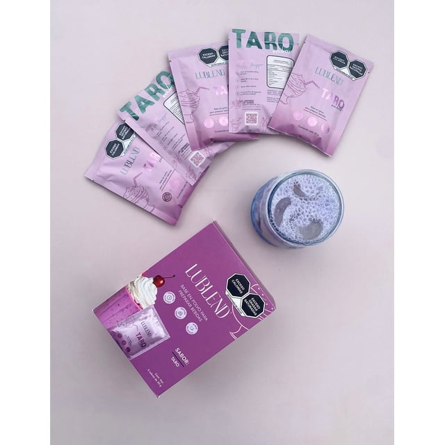 Latte Sabor Taro 100% Natural 250g Lublend