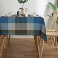 thumbnail image 3 of Rectangle Table Cloth, Scottish Gifts Clan Thompson Tartan Resistant Washable Tablecloth Decorative Table Cover for Dining, Indoor and Outdoor, 3 of 6