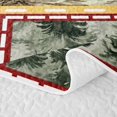 thumbnail image 5 of Manfei Autumn Leaf Plaid Twin Quilt Set,Cartoon Wolf Twin Coverlet Set,Brown,2 Pieces, 5 of 7