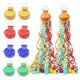 thumbnail image 1 of Paquete de 10 Serpentinas Colores, Galletas Papel Multicolor Que No Ensucian, Confeti Arrojadas A Mano para Cumpleaños, Bodas, 1 of 5