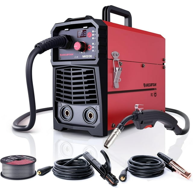 Soldador ARCCAPTAIN 130A MIG 110 V Flux Core/Lift Tig/Stick 3 en 1