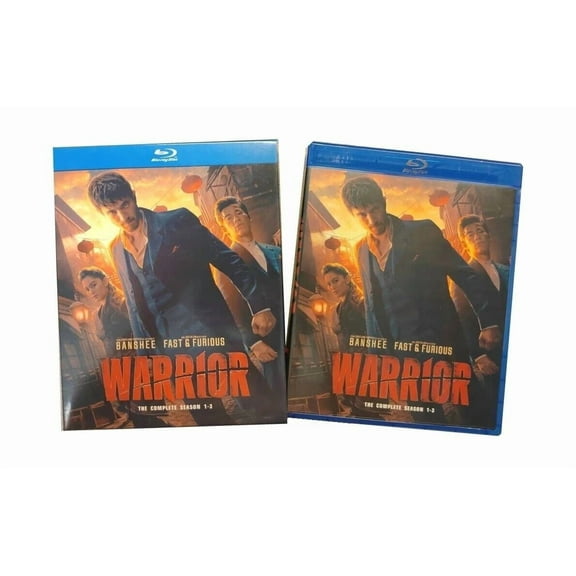 Warrior The Complete Series, Seasons 1-3 (Blu-Ray) Box-Set 9Discs Movies