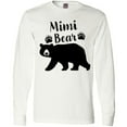 thumbnail image 3 of Inktastic Mimi Bear in Black Long Sleeve T-Shirt, 3 of 5