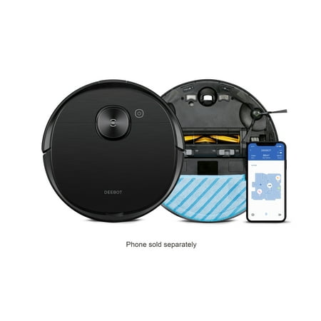 ECOVACS DEEBOT OZMO T8 AIVI 2-in-1 Vacuuming & Mopping Robot with Intelligent Object Recognition