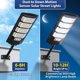 thumbnail image 3 of Farolas solares Yusist 20000LM 6500K con mando a distancia, paquete de 2, 3 of 7