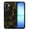 Black Marble Gold Veins, variant on WIRESTER Shockproof Soft Rubber Cover Case for Samsung Galaxy A17 5G 6.7" 2025, Purple Green Galaxy Marble