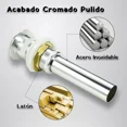thumbnail image 2 of Contracanasta Solvex Fregadero Lavabo Tapón Metal Cromado Solvex FS-70013-2, 2 of 2