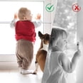 thumbnail image 4 of shiyou-4 PCS Window Security Bars, Adjustable Sliding Window Security Bar, Glass Door Lock Security Bar Security Window Lock for Children Home, Extends from 40-70 cm/15.75-27.6 inch, 4 of 4