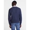 thumbnail image 3 of George Men's and Big Men's Rugby Shirt with Long Sleeve, Size S-3XL, 3 of 5