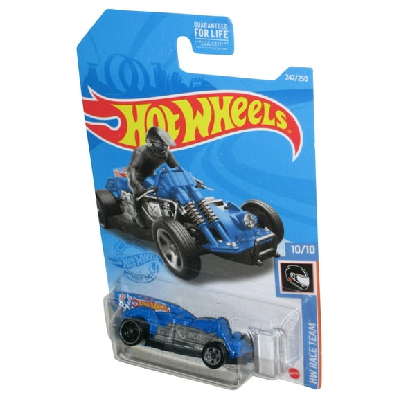 Hot Wheels HW Race Team 10/10 (2020) Blue Moto Wing Toy Car 242/250