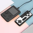 thumbnail image 4 of [Pantalla segunda mano] [Versión doble 800 en 2 - negro] Consola juegos portátil Macaron 3 0 pulgadas máquina portátil doble FC retro en, 4 of 9