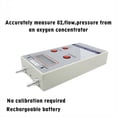 thumbnail image 4 of Oxygen Analyzer Professional Portable O2 Oxygen Concentration Meter Detector Flow Pressure Detection Meter Gas Detector, 4 of 6