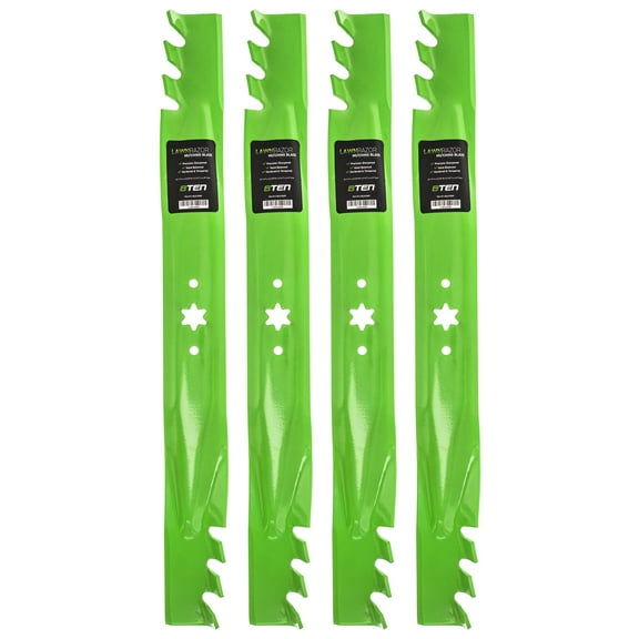 LawnRAZOR Toothed Blade for MTD Cub Cadet 942-04290 4 Pack 810-CBL2421D