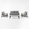 thumbnail image 1 of Berglite Terra 4 - Person Outdoor Furniture Conversation Set With Cushions And Covers, 1 of 10