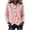Pink, variant on Kezqiaxn Women's Tops Fall Long Sleeve Collared Work Button Down Shirts Blouses for Women Trendy Fashion Clothing