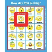 How are You Feeling? Emoji Magnets. Perfect for The Refrigerator, File Cabinet, or Other Metal Surfaces. Size - 7.25 x 9 inches.