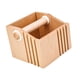 thumbnail image 1 of Caja de madera para golpear café, cubo de basura de Espresso, madera con barra de , cubo multiusos para café molido, para Hotel, cocina, Bar,, 1 of 9