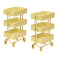 thumbnail image 1 of 2x Estantería de Simulación con Ruedas, Suministros de de , Muebles para Casa de , Estante de Exhibición de Almacenamiento 1/12, Dec, 1 of 9