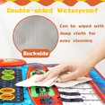 thumbnail image 5 of Baby 2 in 1 Musical Mats, Musical Toys, Piano Keyboard & Drum for Toddlers, Early Education Toys for Baby Girls Boys Toddlers, 5 of 7