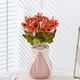 thumbnail image 5 of Ramo de crisantemo artificial - 6 opciones de color, flores de plástico de 13" para bodas y decoración del hogar, utilería fotográfica, 5 of 6