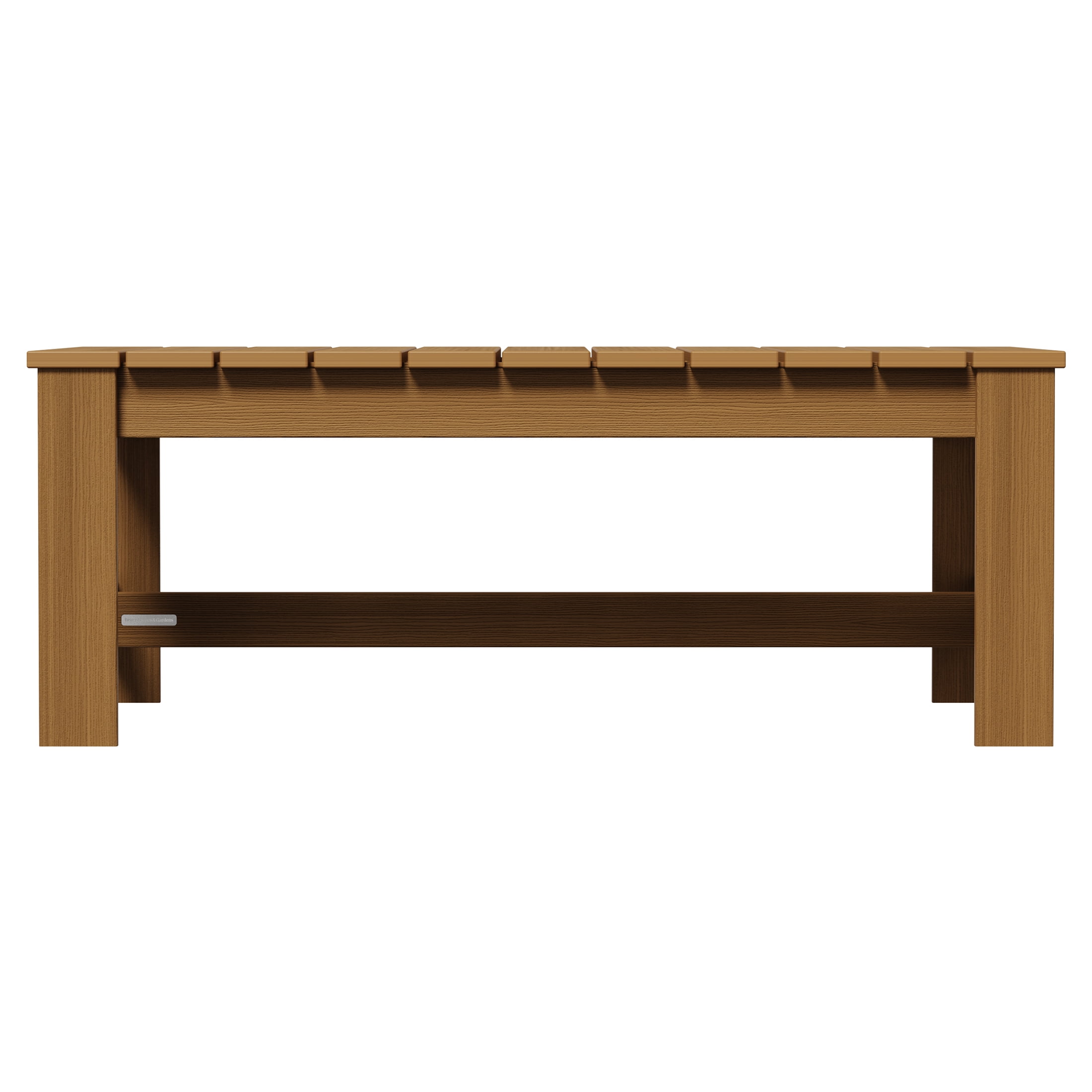 Better Homes & Gardens Ezra Outdoor HDPE Coffee Table, Black