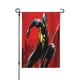 thumbnail image 1 of Bandera de jardín de temporada de Spider-Man, bandera de doble cara, bandera navideña para decoración navideña al aire libre., 1 of 8