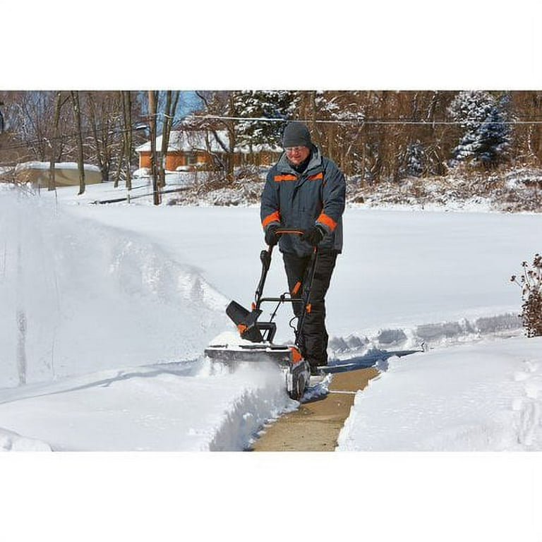 Litheli Cordless Brushless Snow Shovel, 40V(2x20V) 13-Inch Battery Powered Snow  Blower 
