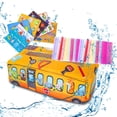 thumbnail image 1 of Montessori Baby Tissue Box Bufanda colorida educativa Motor fino multifuncional amarillo perfke juguetes sensoriales, 1 of 9
