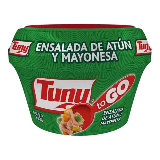 Ensalada de atún Tuny To Go clásica con mayonesa 135 g