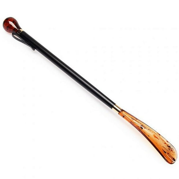 FootFitter Horn-style Long-Handled Shoe Horn, Knob, 23"