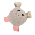 thumbnail image 2 of Juguete de peluche de perro chillón, forma de bola de ratón, resistente a mordeduras, juguetes de peluche interactivos para mascotas para interiores y exteriores, 2 of 5