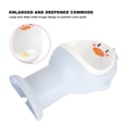 thumbnail image 3 of Orinal de entrenamiento para orinar diseño dividido orinal de entrenamiento seguro para ir al baño forma linda para niños pequeños ANGGREK Otros, 3 of 8
