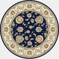 thumbnail image 1 of Dynamic Rugs ANR8573653464 Ancient Garden 7.10 Round 57365-3464 Rug - Blue/Ivory, 1 of 1