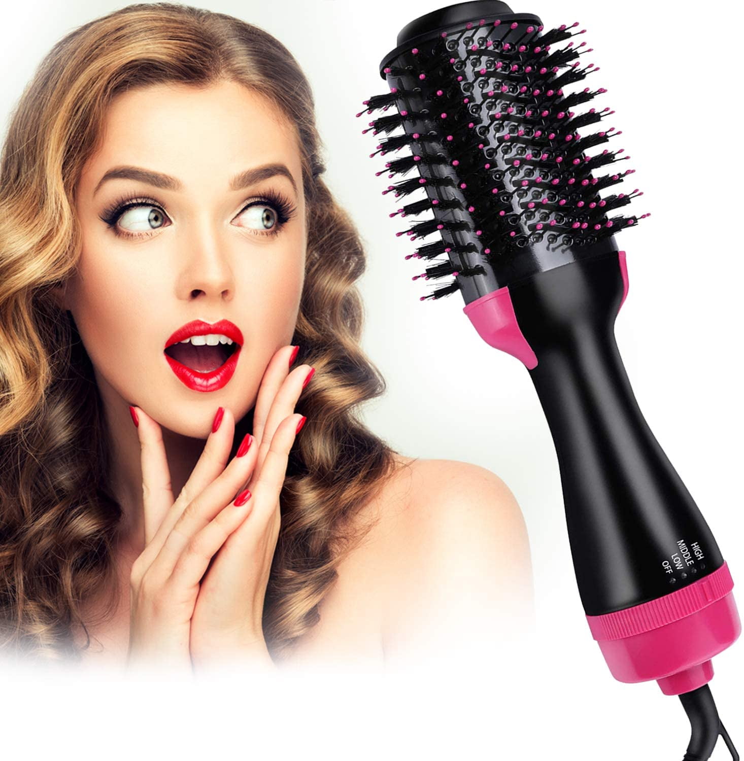 brush dryer and straightener - hair dryer straightener in one