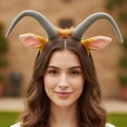 thumbnail image 4 of Giaone Elastic Hairband Soft Fabric Headwear For Daily Use Parties Event, 4 of 9