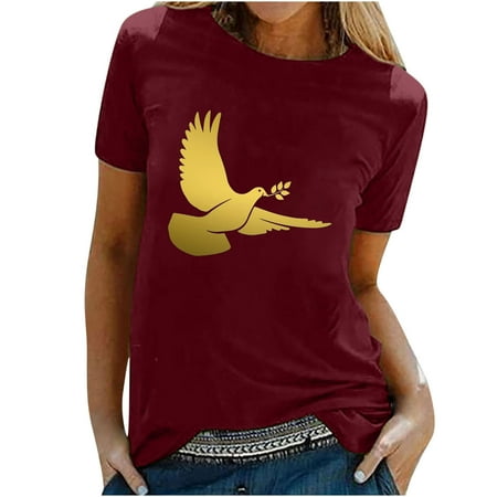 

Womens Men s Interesting Cute Graphic Tshirt Short Sleeve Loose T Shirts Tops Corset Tops Ladies Going Out Plus Size Tees Fall Winter Boho Floral Tunic Tops Gym Athletic Workout T-shirts