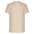 thumbnail image 4 of Men's Summer Crew Neck Short Sleeve Oversized T Shirt City Print, Loose Casual, Polyester/Spandex, Multiple Sizes, Washable, 4 of 4