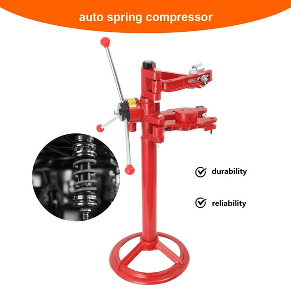 ECUTEE Vehicle 20" Maximum Height Hand Operate Strut Coil Spring Press Compressors Auto Tools Equipment Compress New