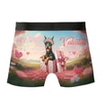 thumbnail image 2 of My Dog Is My Valentine Cute Doberman Pinscher in Gift Box All Over Print Boxer Briefs Underwear for Men Dad Doberman Dog Lover Gifts - 03006, 2 of 6
